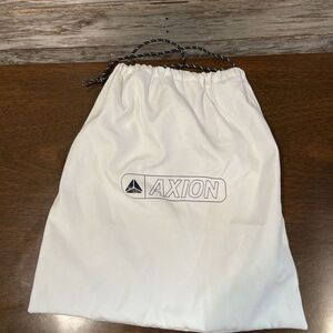 Axion Skateboard Wear White Drawstring Bag Backpack Rare Warped Tour Tony‎ Hawk
